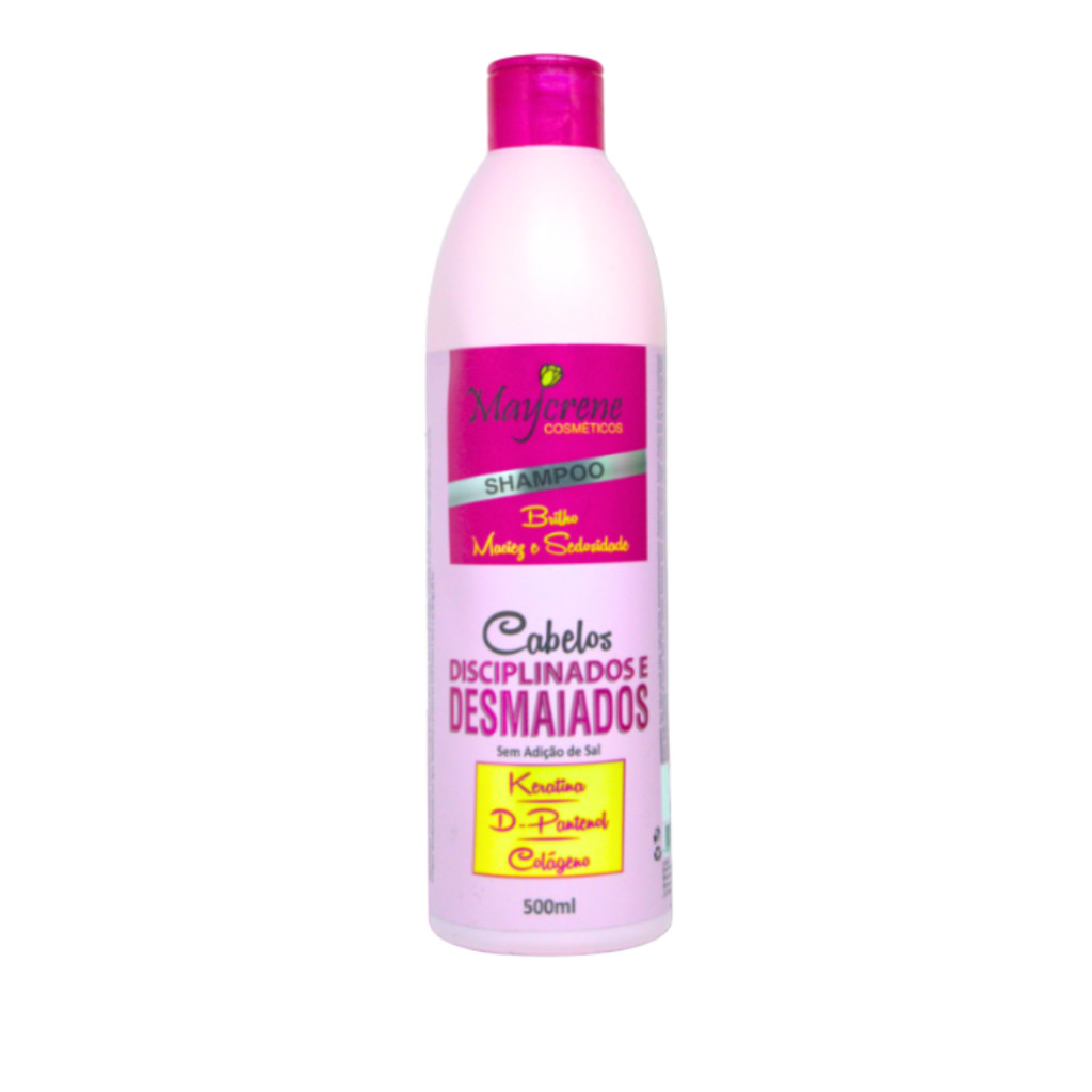 Kit Shampo 500ml + Condicionador 500ml Disciplinados e Desmaiados Maycrene Ação Rápida + Envio Express