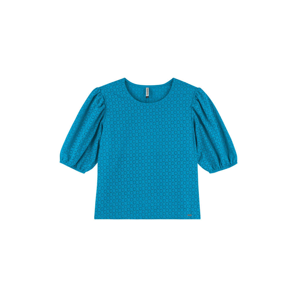 Detalhes do Blusa Feminino Marialícia Azul