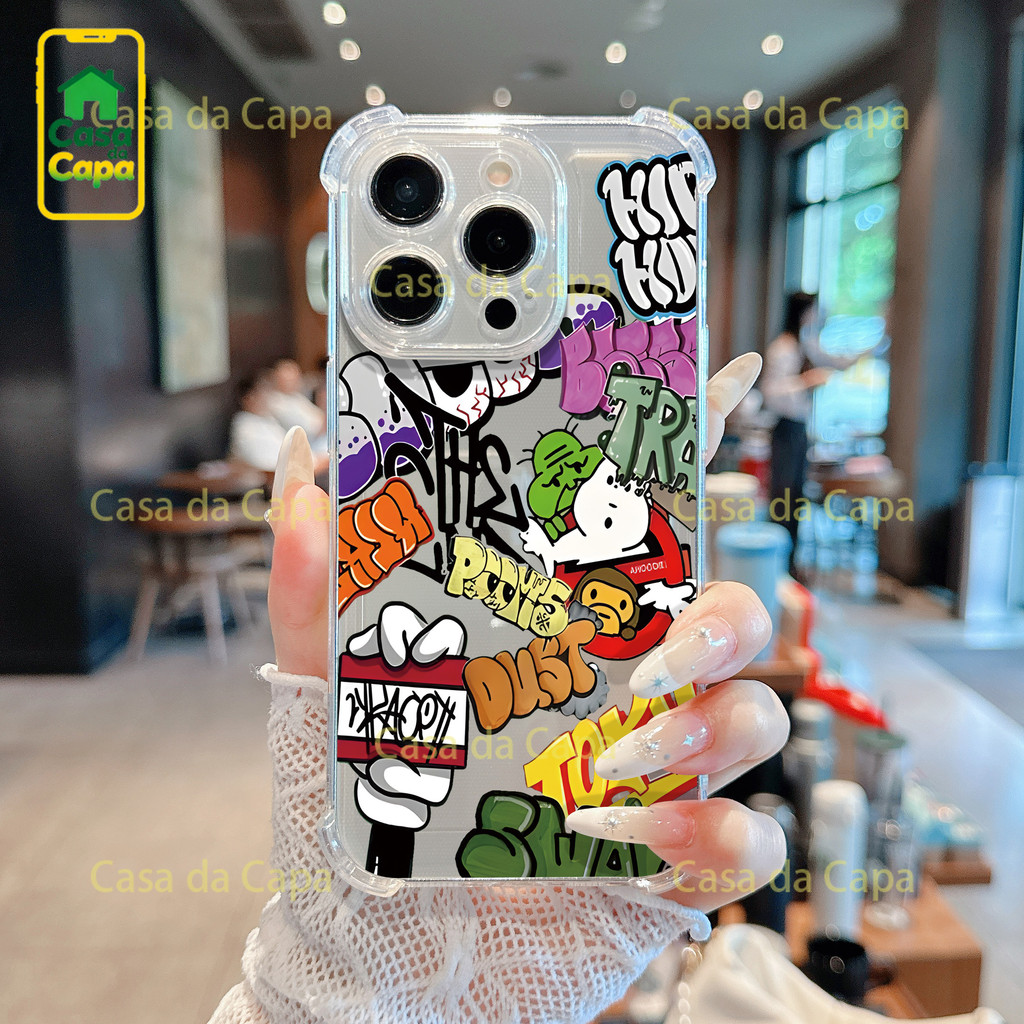 Capinha iPhone 17 16 15 14 13 12 11 Capinha Redmi 14 13C 12 A5 NOTE13 Capinha MOTO EDGE60 G54 G52 G85 G86 DLTMFS093