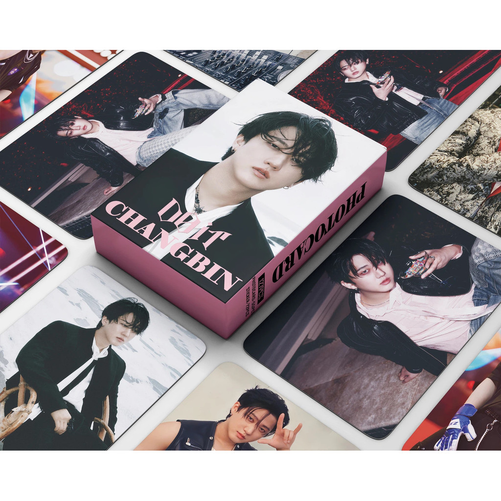 127 Unidades/Caixa Straykids Solo CHANGBIN Photocards Fazer Cartão KPOP LOMO