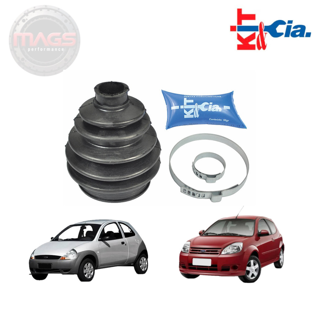 Kit Coifa Homocinética Lado Roda Ford Ka (1997 a 2013)