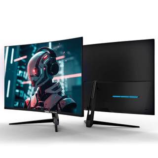 Monitor Gamer Led Brx 32" Curvo 165hz Tela Va Frameless Fhd Srgb 98% 