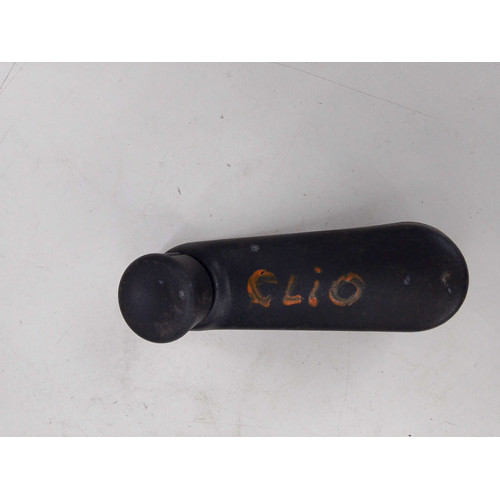 Manivela Vidro Porta Traseiro Clio Logan  - Preto