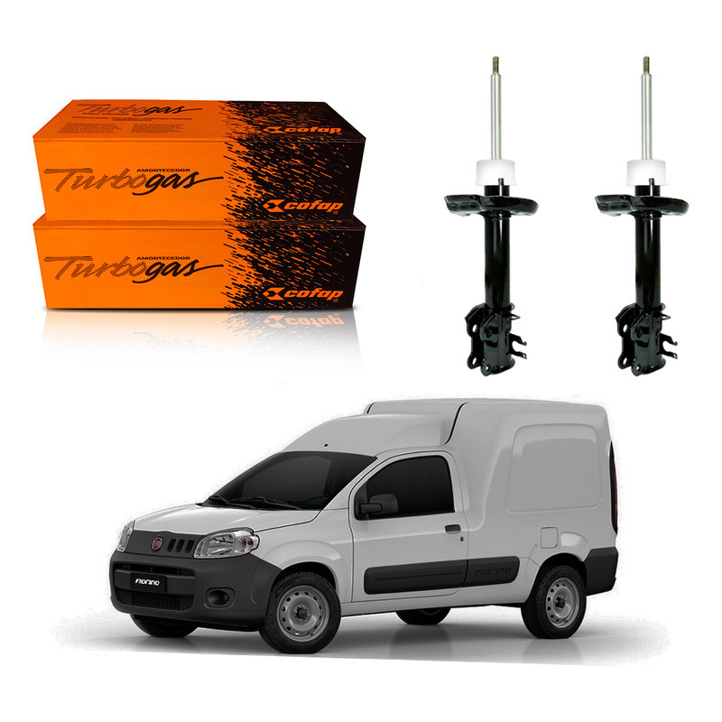 Par Amortecedor Dianteiro Fiorino 1.4 Evo 2013 A 2020 em Oferta na Shopee