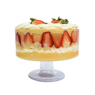 Taça Alta Para Sobremesa Acrílico Sem Tampa 2,2L LSC TOYS em Oferta na Shopee