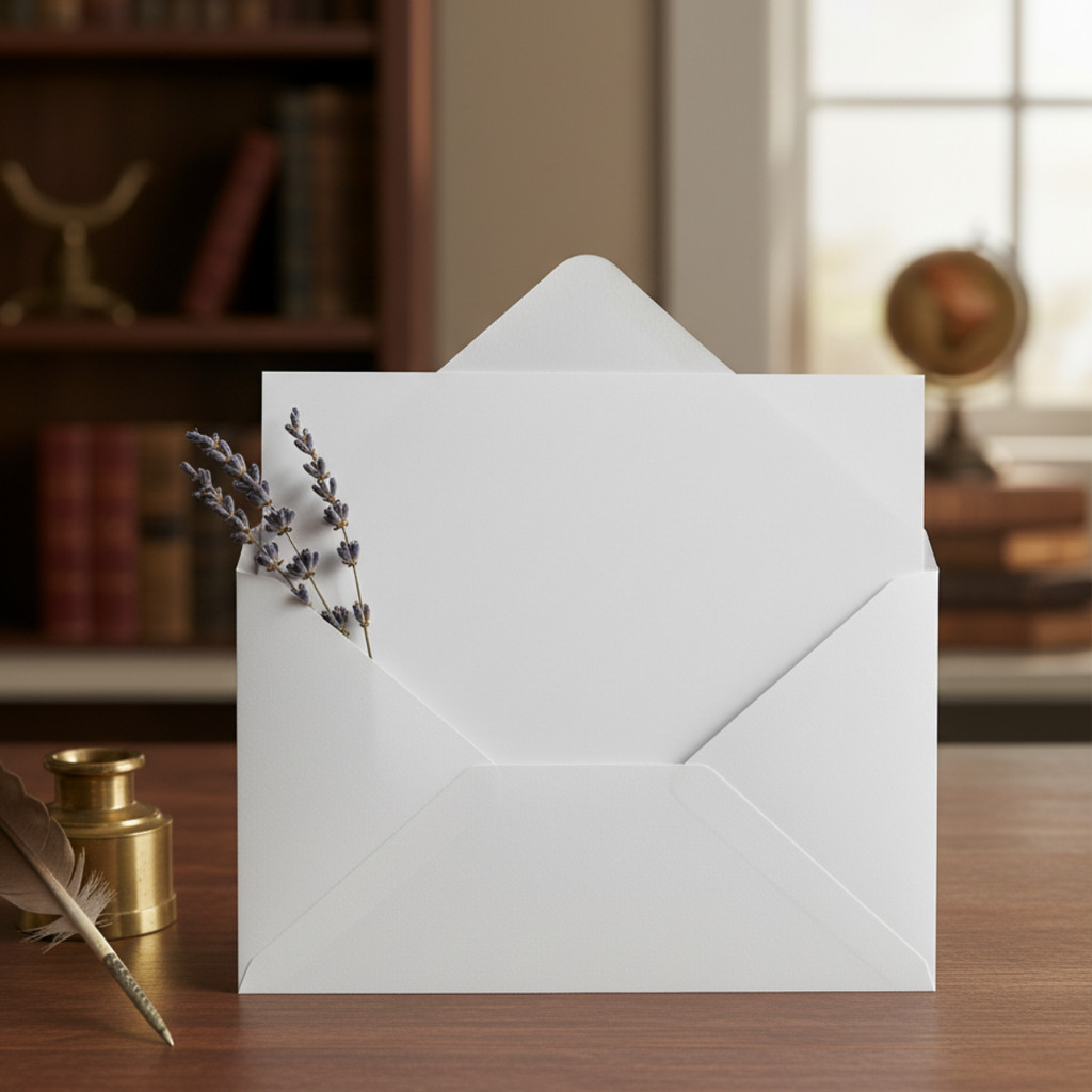 Envelope Bico Branco 80g + Cartão | Atacado | Convite 10x15cm | Papelaria Fina 250 Unidades