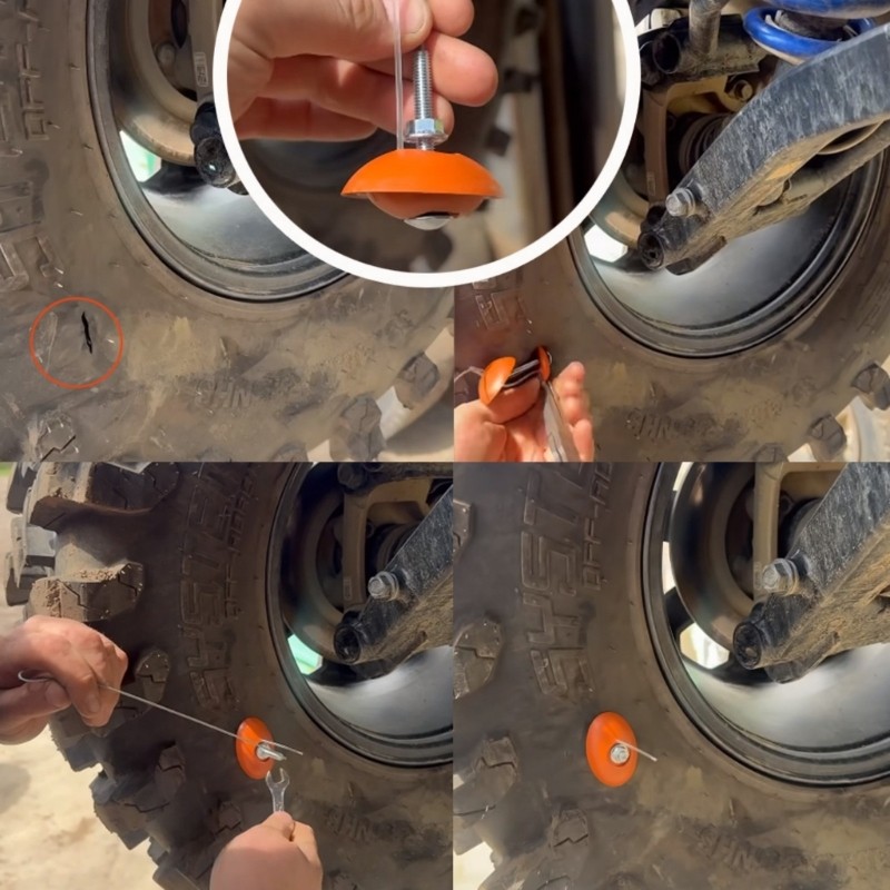 OMG * Ferramenta Restauração Fixação Parede Lateral Cortador ATV Acessórios Reparo Emergênci