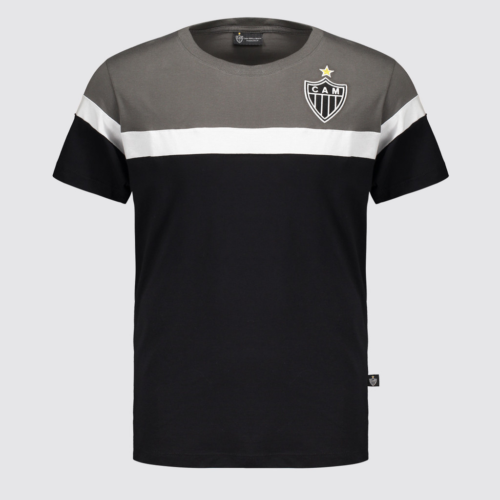 Camisa Atlético Mineiro Split Preta em Oferta na Shopee