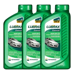 Kit 3l Óleo Lubrificante Mineral Lubrax Essencial Sl 20w50