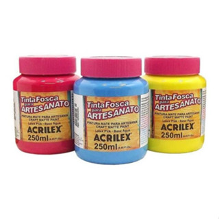 Tinta Pva Fosca Para Artesanato Acrilex 250 Ml em Oferta na Shopee