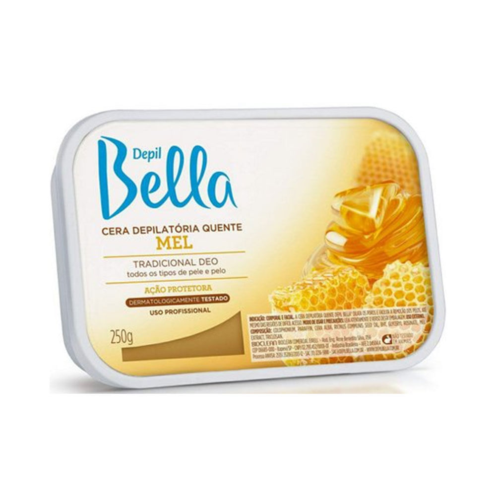 Cera Quente Em Barra Depil Bella Mel Deo 250g