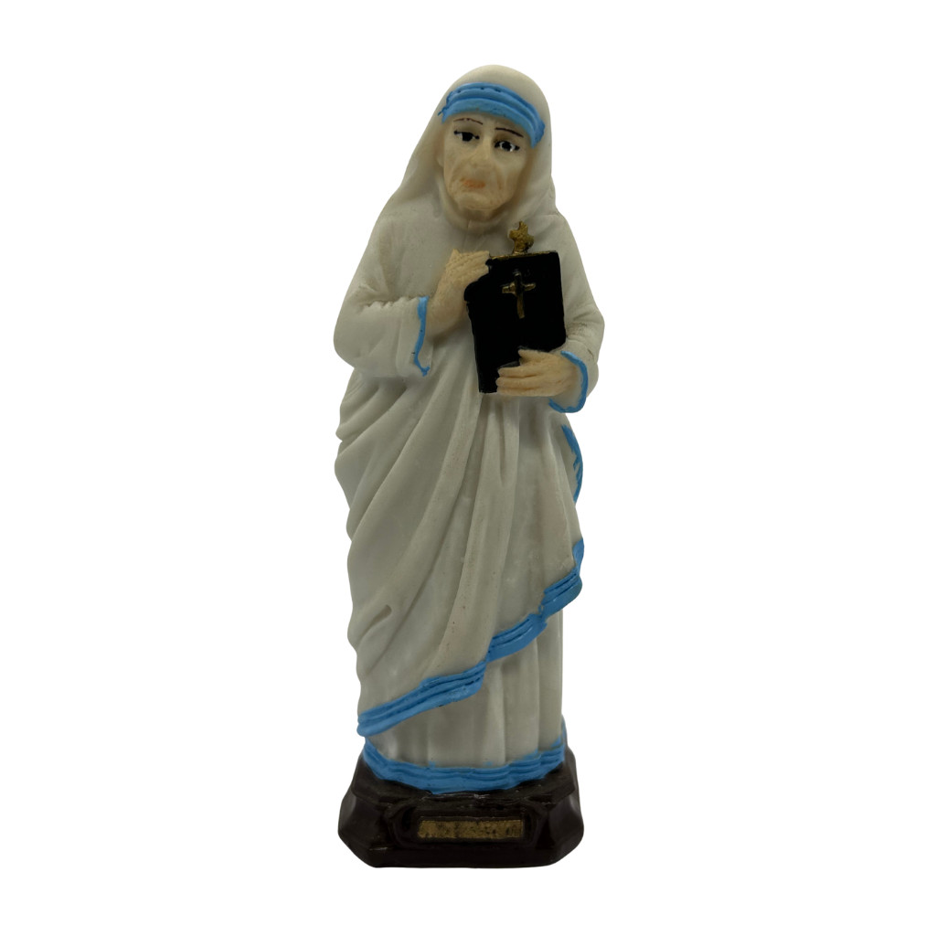 Imagem de Madre Teresa de Calcuta em Resina Nacional - 15cm