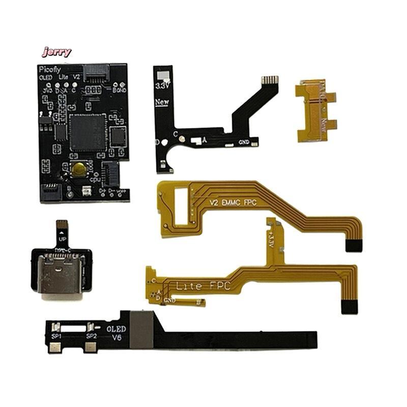 Hwfly Picofly Para Suporte De Chip RP2040 Oled/Lite/V2 Console Atualizável Flashable