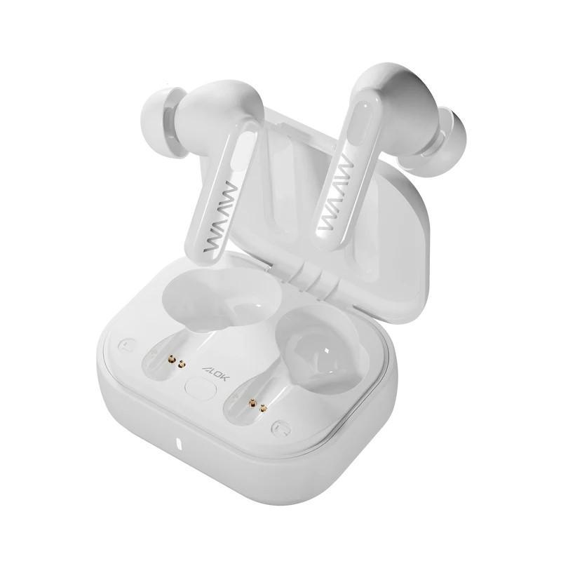 Fone de Ouvido WAAW Intra Auricular MOB 500ANC Bluetooth Branco em Oferta na Shopee