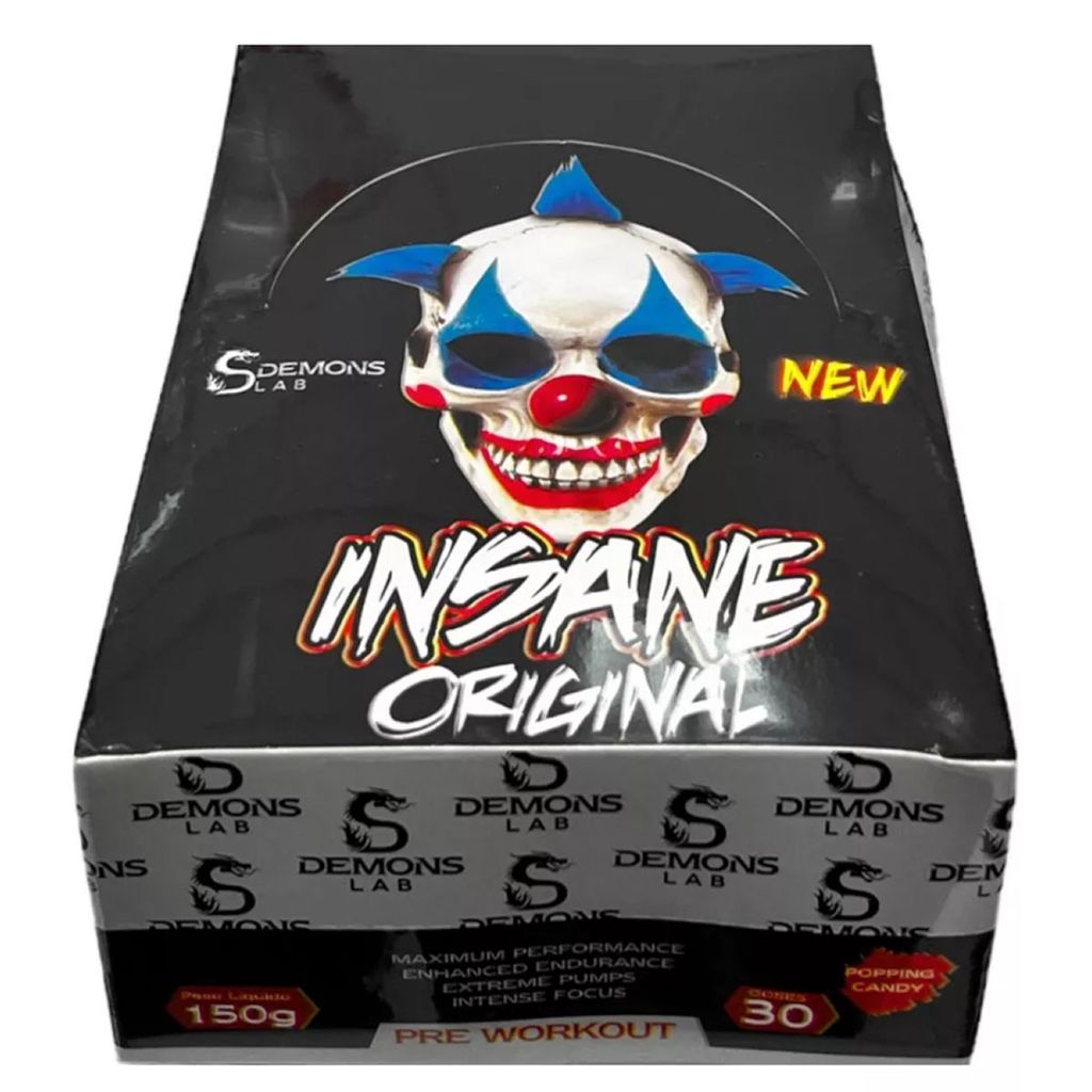 Insane Original - 30 Sachês de 5g Fruit Punch - Demons Lab