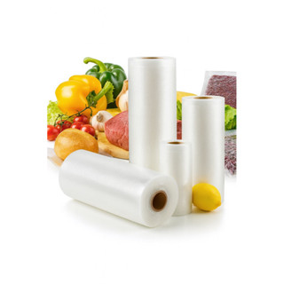 Rolo para Embalagem a Vácuo 15 CM x 5M com Ranhuras – Compatível com Seladora a Vácuo, Conserva Alimentos por Mais Tempo em Oferta na Shopee