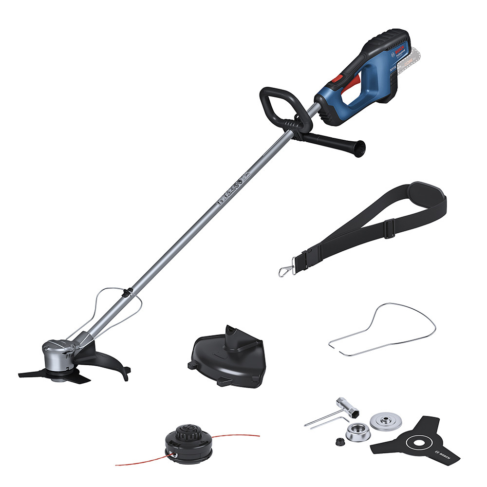 Roçadeira Lateral a Bateria 18V (não inclusa) Motor Brushless Bosch GFR 18V-23 em Oferta na Shopee