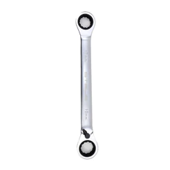 CHAVE ESTRELA COM CATRACA, CROMO VANADIO, CROMADO, 17-19MM, 1PC // STELS