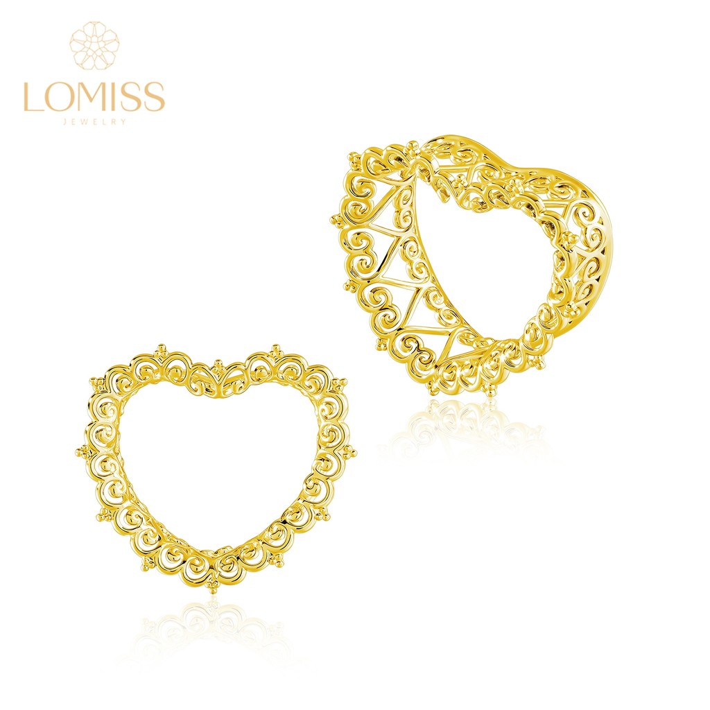 Alargador de Orelha Personalizado Aço Cirúrgico / Cobre Modelo Coração Coroa