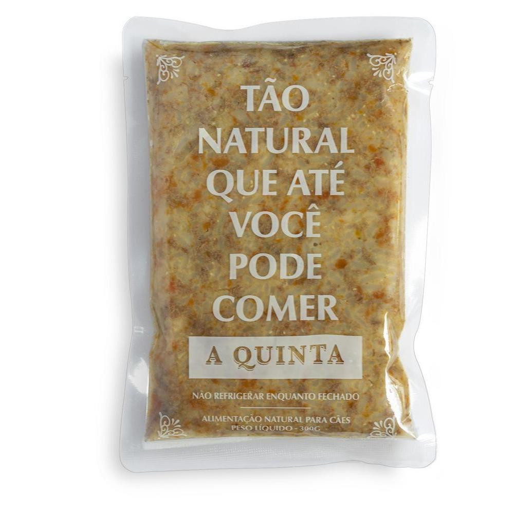 Comida Natural A Quinta Picadinho de Frango com Curcuma 300g em Oferta na Shopee