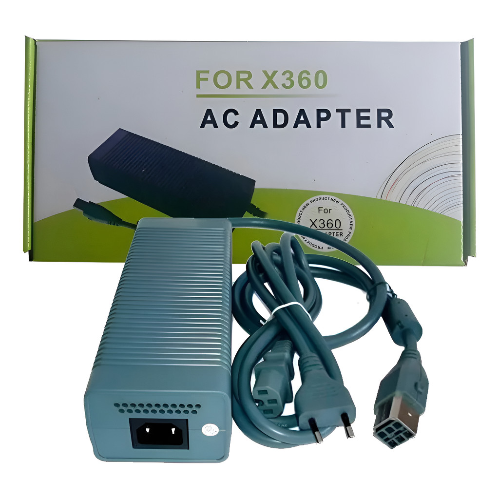 Fonte 110v Compatível Xbox 360 Fat Arcade Zephy Falcon Jaspe