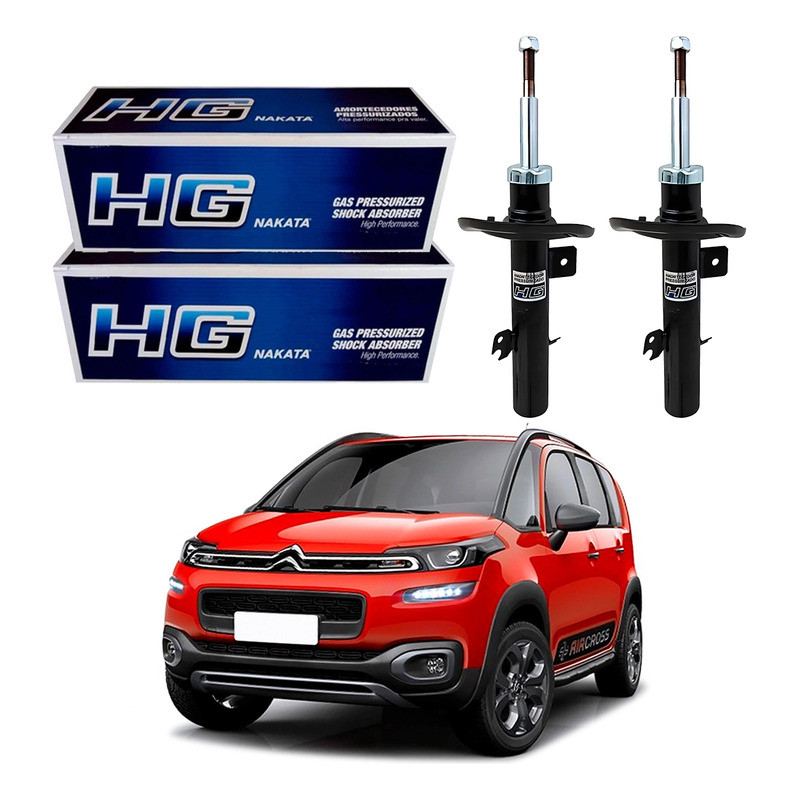 Par Amortecedor Dianteiro Aircross 1.5 2015 A 2017 em Oferta na Shopee