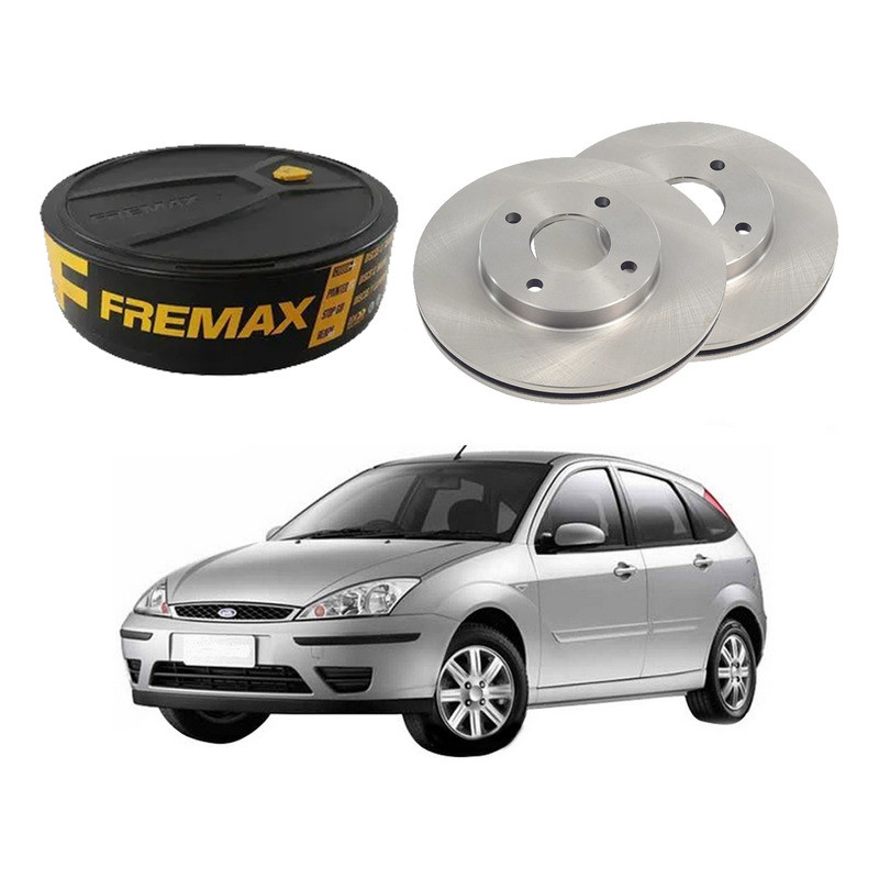 Disco Freio Dianteiro Focus 1.6 8v 2003 A 2009 em Oferta na Shopee