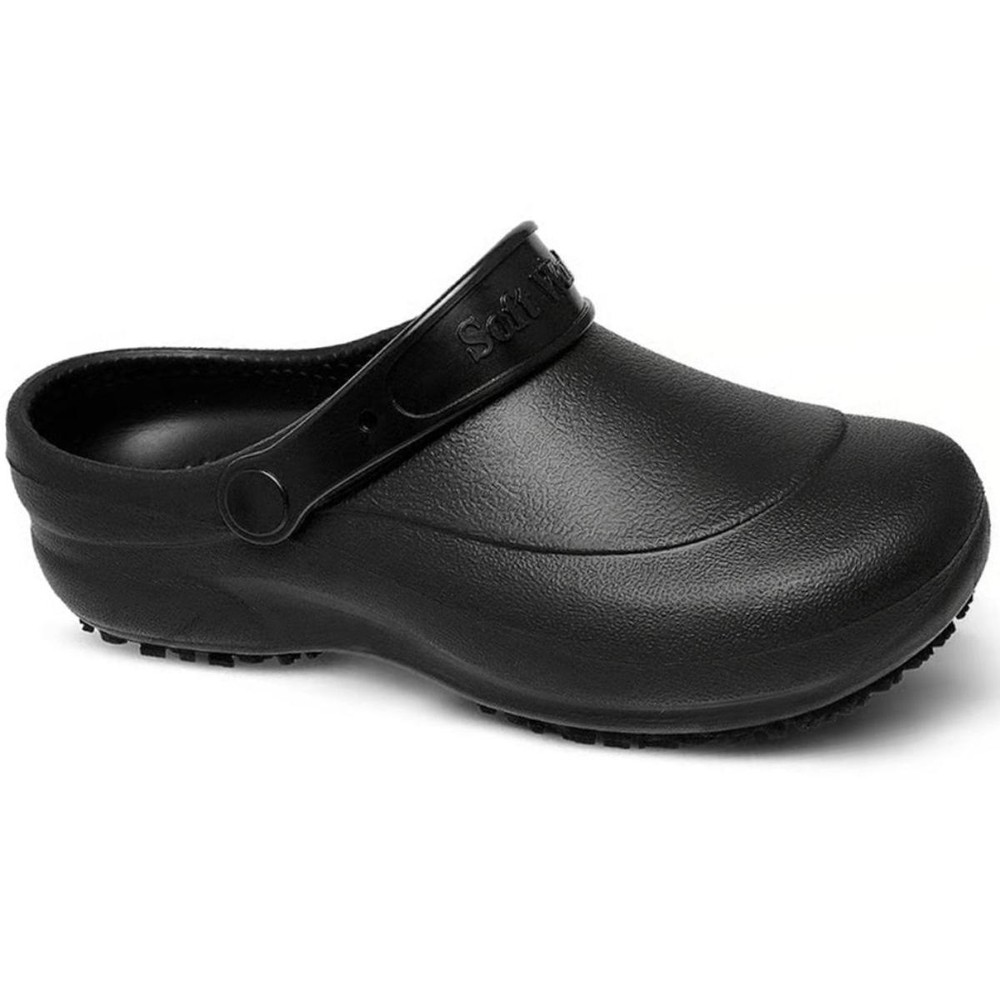 Sapato Segurança Babuche Profissional Soft Works BB60 Antiderrapante Unissex - Preto