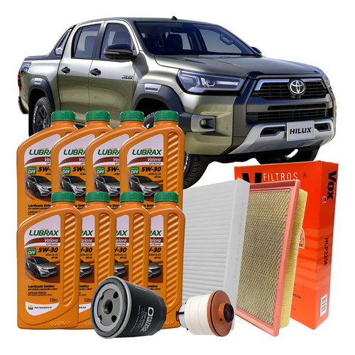 Kit Revisão Toyota Hilux 2.8 16v 2021 2022 2023 2024 2025 26 em Oferta na Shopee