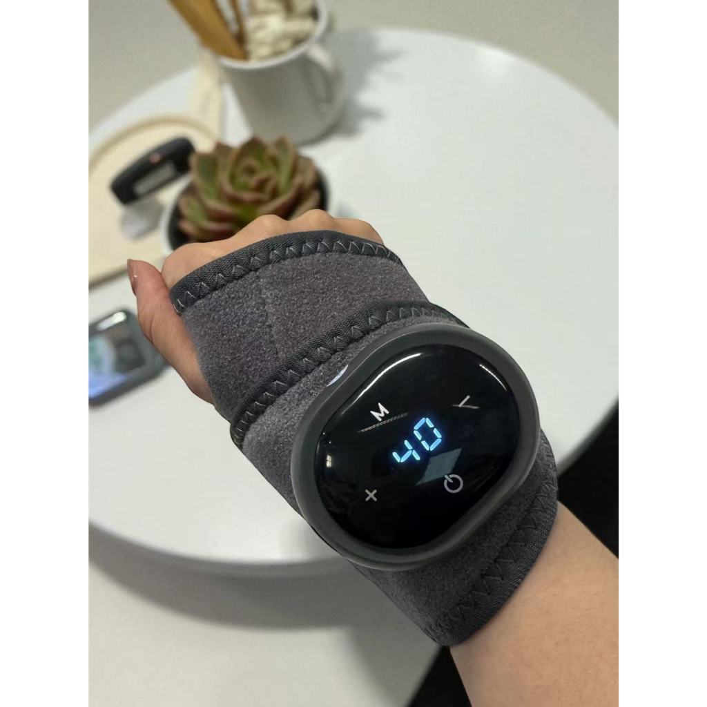 Cinta Massageadora com Calor e Vibração-Uso no Joelhos, Punhos e Tornozelos Alívio da Dor Recarregáv em Oferta na Shopee