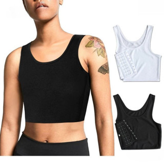 PP 5XG G5 Plus Size Binder Peito Binder Peito Com Alta Compressão Gancho Peito Binder Tank Top Lesbica Transgên em Oferta na Shopee