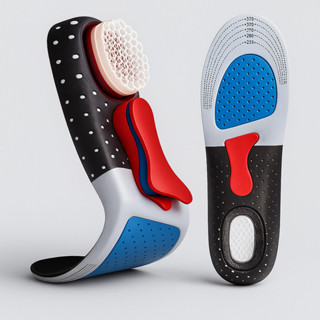 Palmilha Azul Ortopédica para Esporão de Calcâneo e Fascite Plantar – Conforto Máximo Azul 1369 em Oferta na Shopee