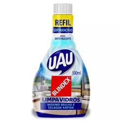 UAU LIMPA VIDROS REFIL 500ML