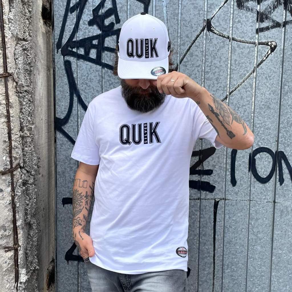 Camiseta Quiksilver Emb Quik Outdoor Bordado