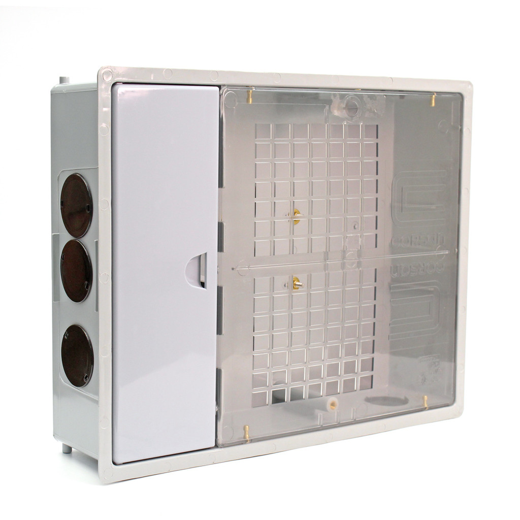 Caixa UMA Padrão Corsan para até 02 Hidrômetros Strahl em Oferta na Shopee