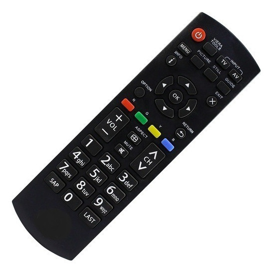 Controle Compatível Com Tv Panasonic Tc-l39em6b Tc-40e400b
