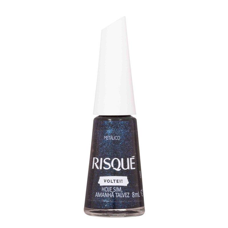 Esmalte Metálico Risqué Voltei! Hoje Sim, Amanhã Talvez 8ml em Oferta na Shopee