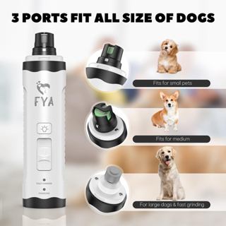Aparador de Unhas de Pet  Atualizado, 2 Velocidades Sem Fio Recarregável, Painless, Para Cães e Gatos de Todos os Portes em Oferta na Shopee