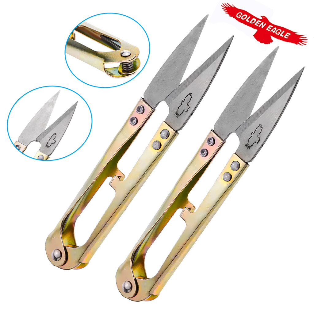 2 Tesoura de Arremate Metal - Tic tac - Golden Eagle - Ótima qualidade em Oferta na Shopee