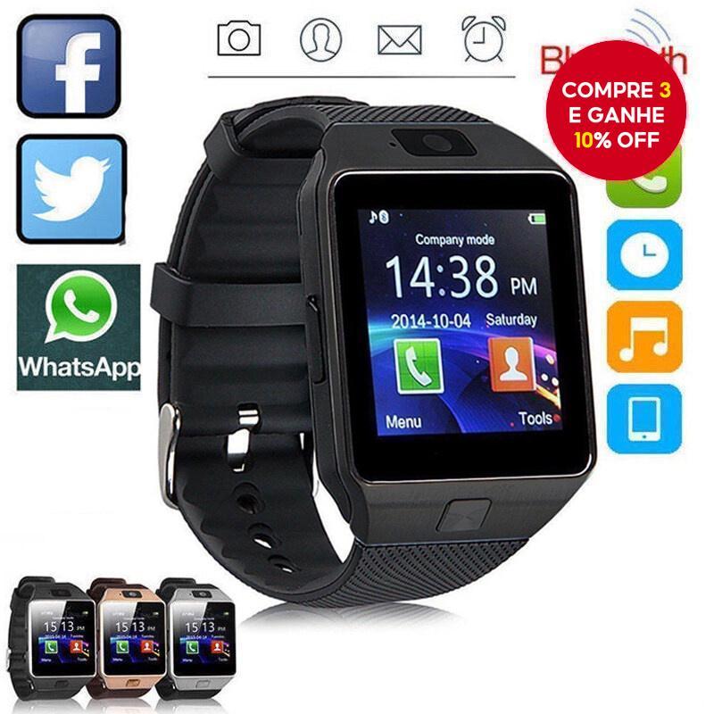 Bluetooth Smart Watch Dz09 Smartwatch: Onde Comprar | BuscaProdutos
