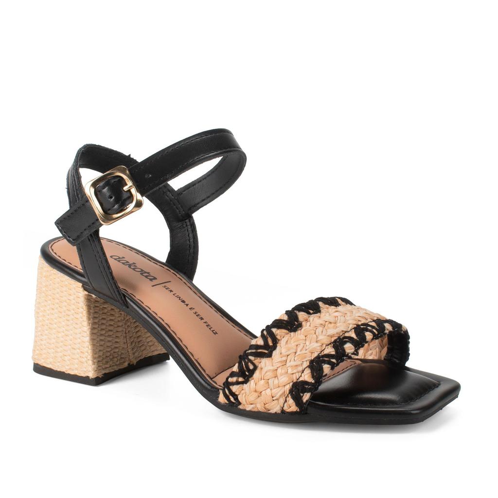 Sandália Dakota de Salto Bloco Feminina Y9755 em Oferta na Shopee
