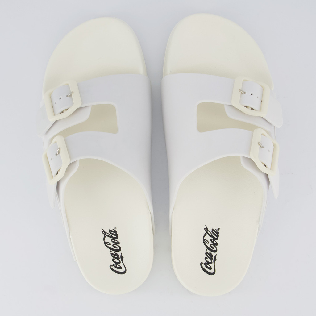 Chinelo Coca Cola Birken Ares Off White