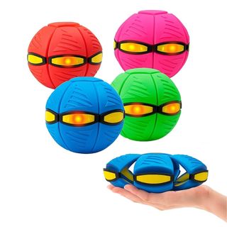 Bola Interativa Mágica Brinquedo Bolinha Pula p/ Cachorro Pet Grande Mola Super Ball Disc…