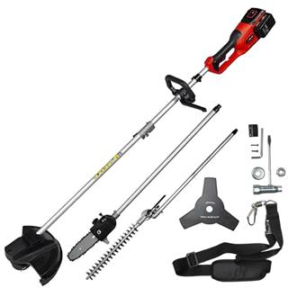 Roçadeira Multifuncional Com Bateria 18V e Carregador TBT18+18MT-K TOYAMA em Oferta na Shopee