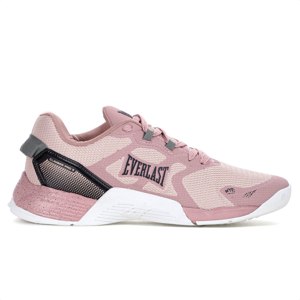 Tênis Everlast Climber Pro 3 Rosa e Cinza - Feminino