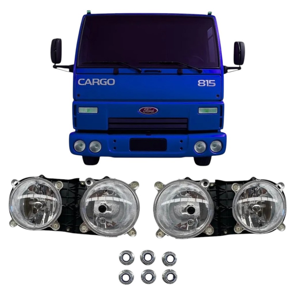 Par Farol Ford Cargo 712 815 816 Horizontal Alta Performance 2006 até 2011