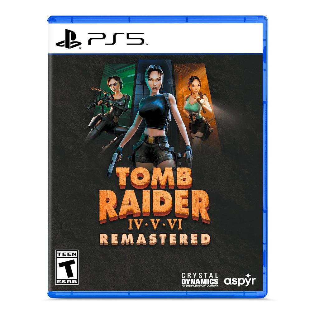 Tomb Raider IV-VI Remastered Starring Lara Croft PS5 Midia Fisica