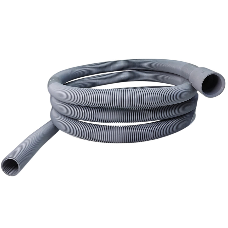 Mangueira Saída De Agua Para Maquina De Lavar Brastemp - Electrolux Universal Bocal Reto Largo 2mts IBIRA