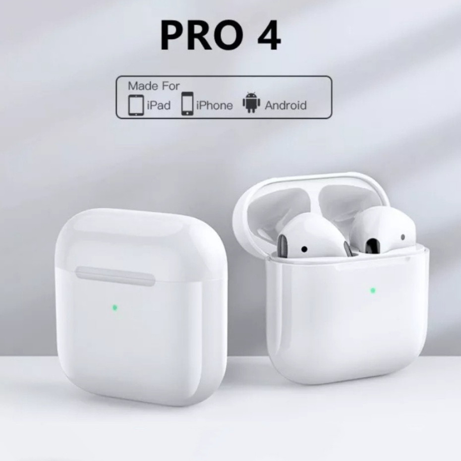 Fone de ouvido estéreo portáteis esportivos sem fio Pro 4 em Oferta na Shopee