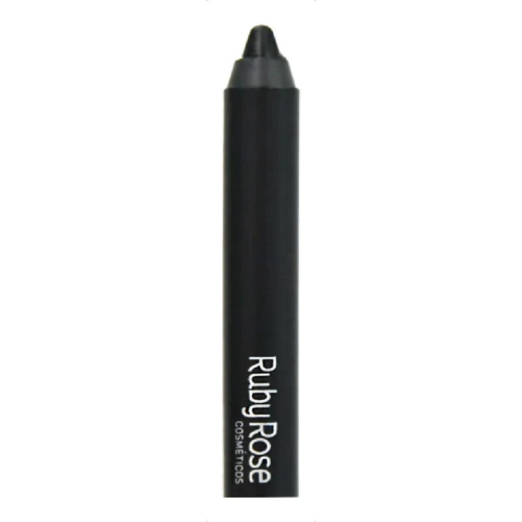 Lápis delineador Ruby Rose Carbon Black cor preto 1 Unidade